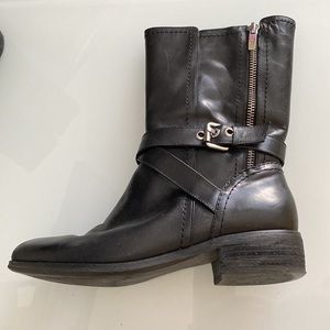 Marc Fisher mid shaft boots size 7 Black